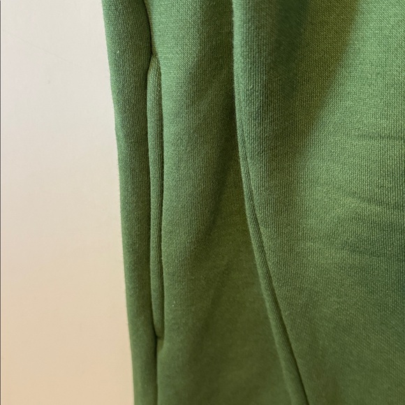 HYFVE Olive Green Long Hooded Sweatshirt Coat Sz L PRELOVED - Picture 6 of 7